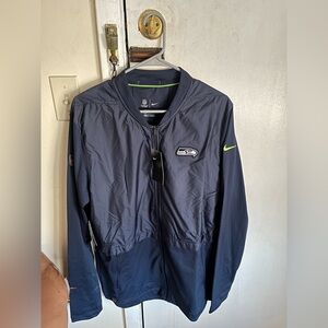 Seattle Seahawks Nike men’s NFL sideline FZ jacket L